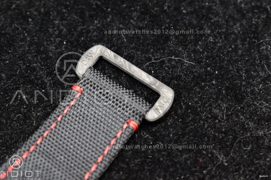 VS3135 DIW Edition Strap 1:1 Dial VSF Black Carbon Submariner Best on Nylon Red Black 0413